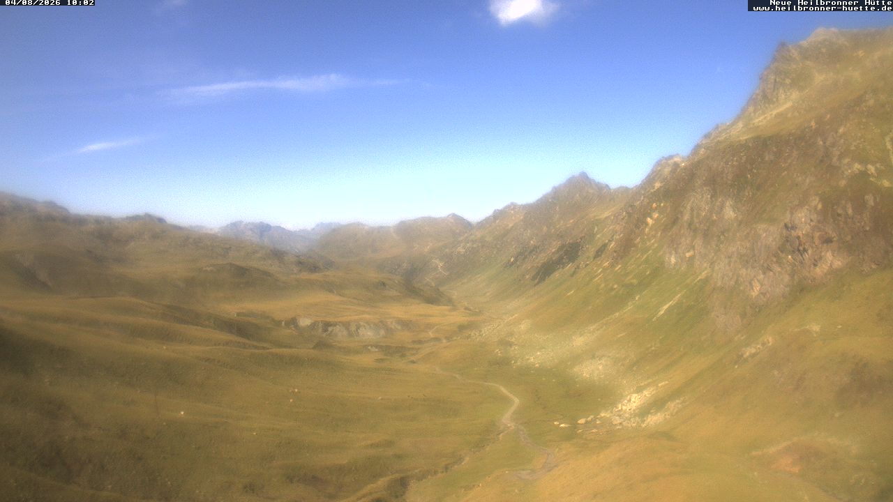 Gaschurn | Heilbronner Hütte Blick Richtung Versailspitze und Silvretta