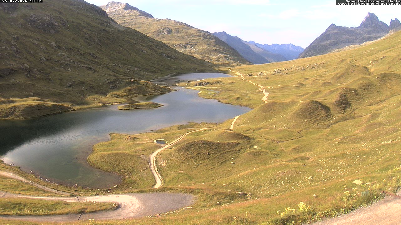 Gaschurn | Heilbronner Hütte Blick Richtung Patteriol und Arlberg