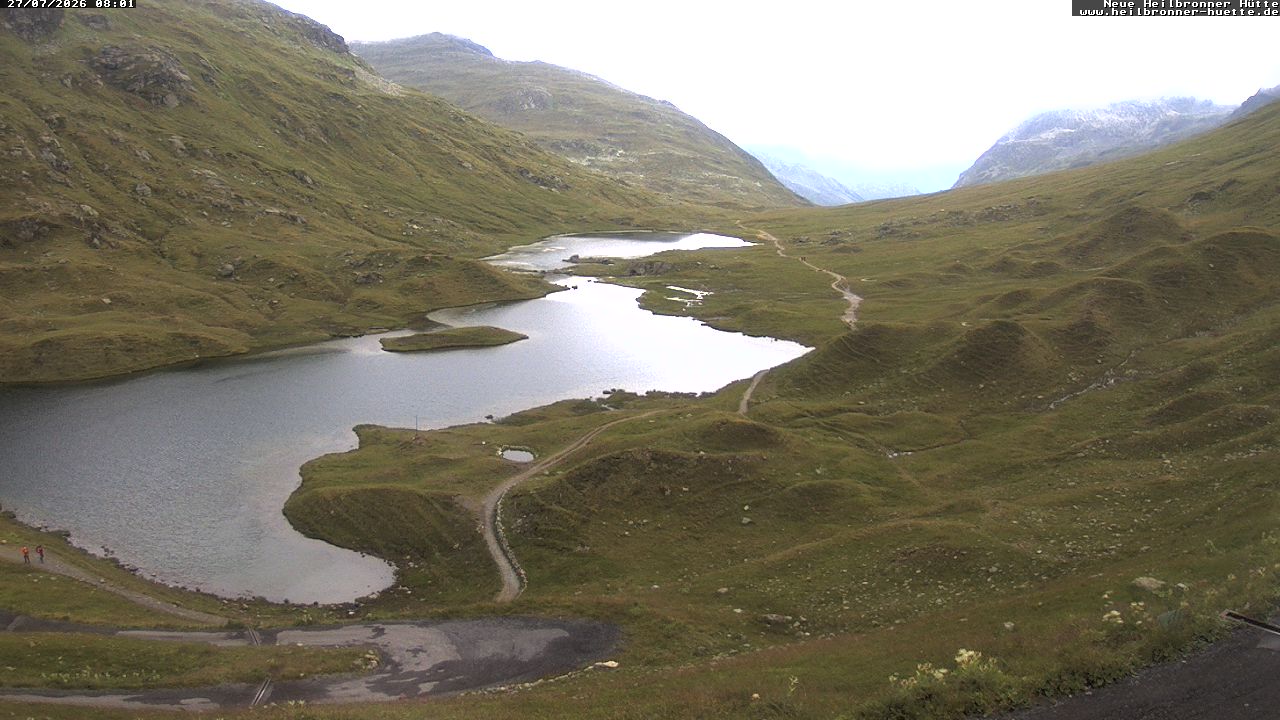 Gaschurn | Heilbronner Hütte Blick Richtung Patteriol und Arlberg