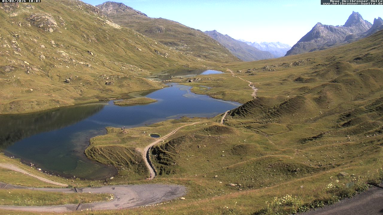 Gaschurn | Heilbronner Hütte Blick Richtung Patteriol und Arlberg
