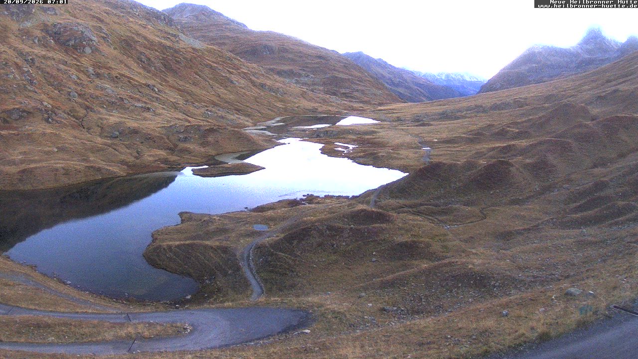 Gaschurn | Heilbronner Hütte Blick Richtung Patteriol und Arlberg